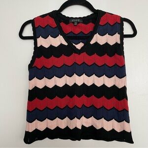Affair by Current Air Women’s Sleeveless Zigzag Tank Top Size XS